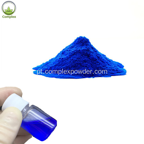 Produto de cuidados com a pele de alta qualidade peptídeo de cobre azul